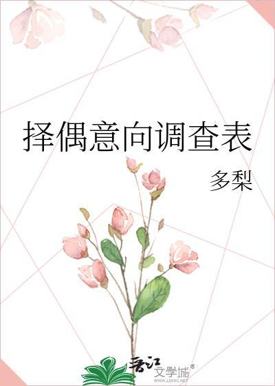 择偶意向调查表po