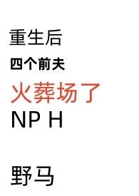 重生后4个鳏夫免费阅读